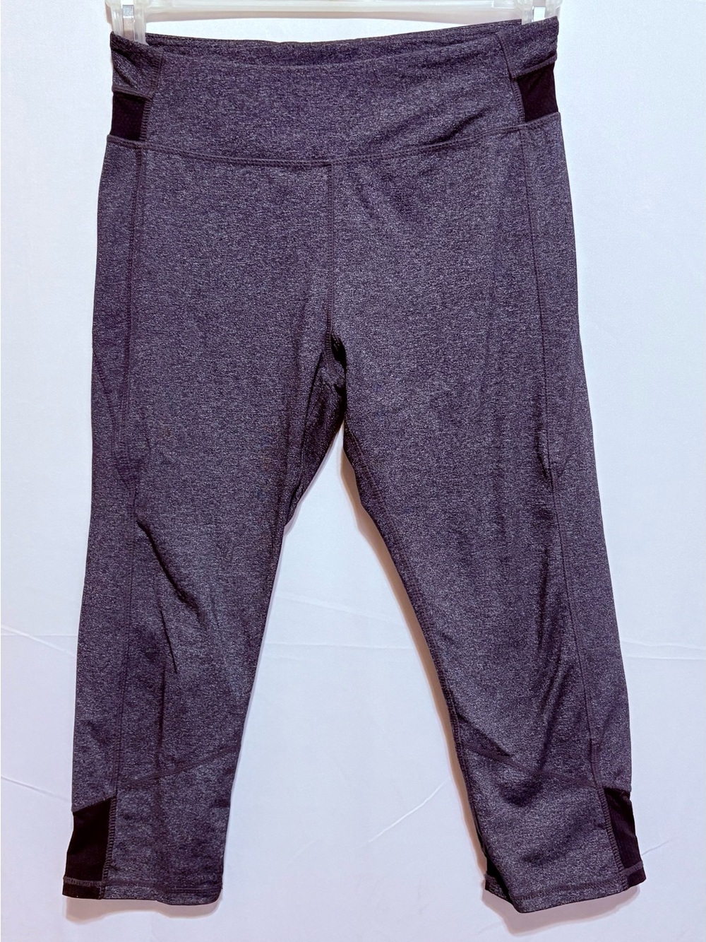 Kyodan Heather Charcoal Cropped sports joggers